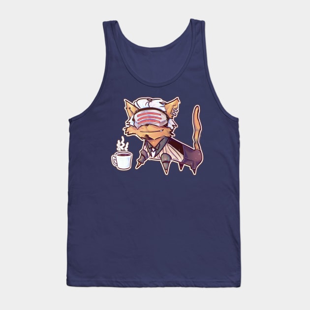 cats can have little a coffee Tank Top by lusalema